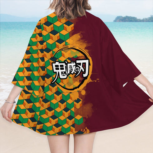 Kimetso No Yaiba Giyu Kimono